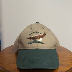 Alaska Tan and Green Hat